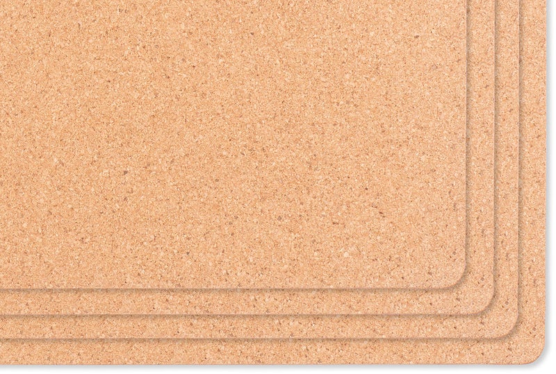 KAF Home Cork Placemats 16 x 12-Inch Set of 4 Chateau (Farmhouse Stencil) - Image 3